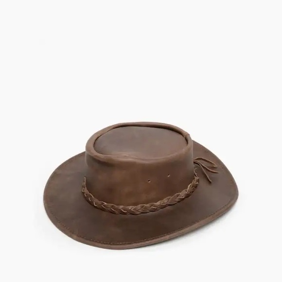 MINNETONKA - UNISEX OUTBACK LEATHER HAT - Picture 1 of 7